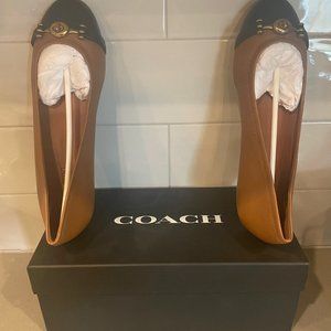 Coach Leila Ballet Saddle / Black Size 10